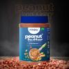 FITGO Peanut Butter, Crunchy Peanut Buttler With 26g Protine, Nutty Crunch Spread With No Added Sugar & Salt, Healthy Peanut Butter, Gluten & Cholesterol Free, Organic Peanut Butter 500gm. (1 kg) view 3