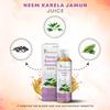 Four Seasons Neem Karela Jamun Juice 1000ML | Diabetic Care Juice| Control Blood Sugar Levels & Reduce Bad Cholesterol | Natural Detox | No Added Sugar | (1) view 2