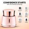 VGR V-737 Professional Rechargeable shaver fully waterproof (IPX5), Portable, Painless & Cordless Shaver for women with USB charger & LED Indicator | 500mAh lithium battery | 1 Year Warranty (Pink) view 2