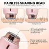 VGR V-737 Professional Rechargeable shaver fully waterproof (IPX5), Portable, Painless & Cordless Shaver for women with USB charger & LED Indicator | 500mAh lithium battery | 1 Year Warranty (Pink) view 3
