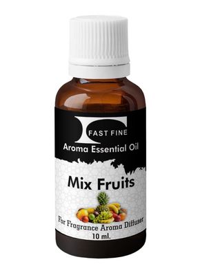 FAST FINE Mix Fruits Diffuser Essential Aroma Oil used for Air Electric Revitalizer machine use home office washroom indoor outdoor (10ML)