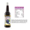 Manama Grape Syrup and Strawberry Syrup, 750ML Each, Mixer for Mocktails, Cocktails, Drinks, Juices, Beverages, Pack of 2 view 2