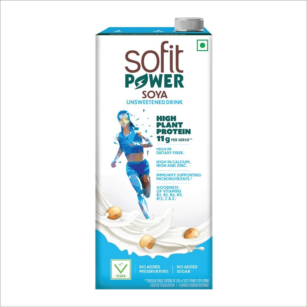 Sofit Soya Drink Power Unsweetened 1L