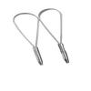 Devera Premium Single Handle Design Steel Tongue Scraper For Fresh Breath Improved Taste Sense & Bacteria Removal - 100% Stainless Steel Tongue Cleaner for Oral Care (Pack of 4) view 3
