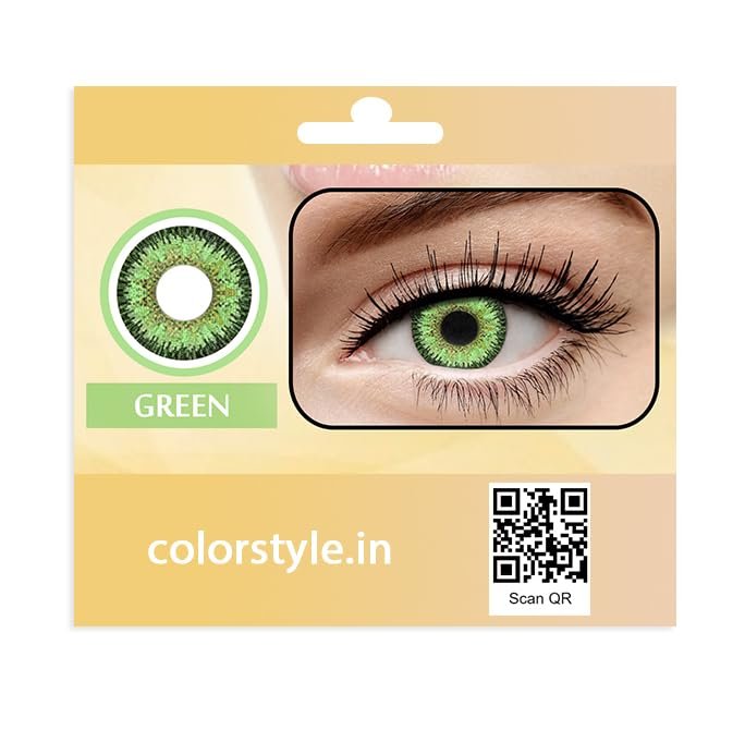 Color Style Envy Green Candy Pack - 0 PowerDailies (2 Lens/Box)