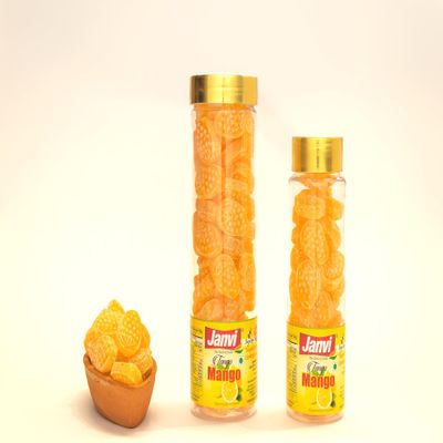 Janvi Foods Mango Candi (150g) | Juicy Mango Candi | Candy Mouth Freshener