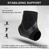 2 Pack Ankle Brace & Elastic Supports for Men & Women, Ankle Support Ankle Compression Sleeve, Ankle Wrap Ankle Sleeve Ankle Brace for Sprained Ankle (Black, X-Large) view 2
