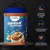 FITGO Peanut Butter, Crunchy Peanut Buttler With 26g Protine, Nutty Crunch Spread With No Added Sugar & Salt, Healthy Peanut Butter, Gluten & Cholesterol Free, Organic Peanut Butter (1kg Creamy) view 4