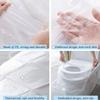 9UP Waterproof Non-Woven Fabric Toilet Seat Cover -15pcs | Seat Cover Avoid Direct Contact With Unhygienic Seat | Disposable Toilet Seat Cover For Travel (Pack Of 15Pcs) view 3