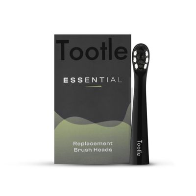 Tootle Essential Electric Toothbrush Replacement Brush Heads Pack of 6