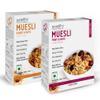 Skyroots Honey Nuts Muesli & Fruit Nuts Muesli 300 gm each (Pack of 2) Powerfull Breakfast | No. 1 Muesli | Multigrain Breakfast Cereal | Millet flakes | Rolled oats | Made with No Gluten Ingredients | Healthy Breakfast view 1
