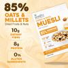 Honey & Nuts Muesli 300 gm each (Pack of 2) - Millet flakes | Rolled oats | Made with No Gluten Ingredients | Healthy Breakfast | Combo view 4
