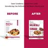 Skyroots Fruit & Nuts Muesli (Pack of 2, 300g Each) - Gluten-Free Ingredients Millet Flakes & Rolled Oats | Healthy Breakfast Cereal Combo view 3