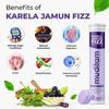 Muditam Ayurveda Karela Jamun Fizz-40 Tablets | Ideal For 20 Days (Karela Jamun Juice) | Helps in High Sugar Condition | Promotes Healthy Glucose Levels | Boosts Digestive Health view 2