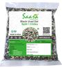 Saara HERBAL FRESH Split Black Urad Dal, 3.950g, Chilka Black Urad Dal, Split Black Gram, Urad Chora Dal, Rich in Fibre, High Protein, Low Calories, 3.950g view 1