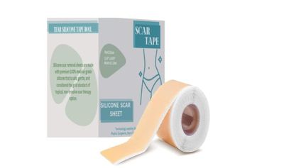 ATIRAMANIYA Medical Silicone Scar Sheets - Silicone Gel Sheets for Scar Removal, Silicone Tummy Tuck Post Surgery Supplies, Reusable Silicone Scar Tape For Surgical Scars, Strips For Scar Treatment