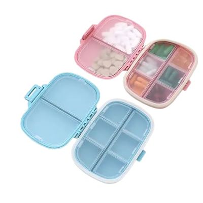 EZ LIVING 1pcs random color small medicine case for all type and any where use Top Medicine Organizer Boxes for Home Use Choosing the Right Pill Organizer Box for Your Needs
