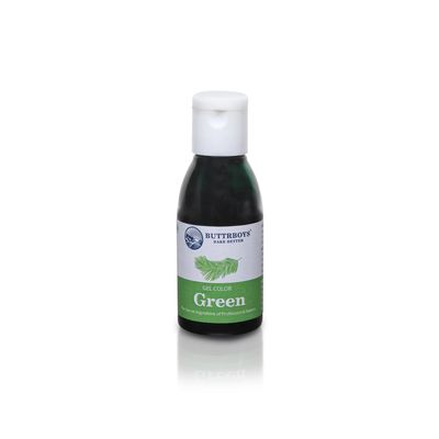 ButtrBoys Concentrated Green Food Gel Colour For Cakes Cookies And Other Desserts Colouring agent Baking Gel 28 ML