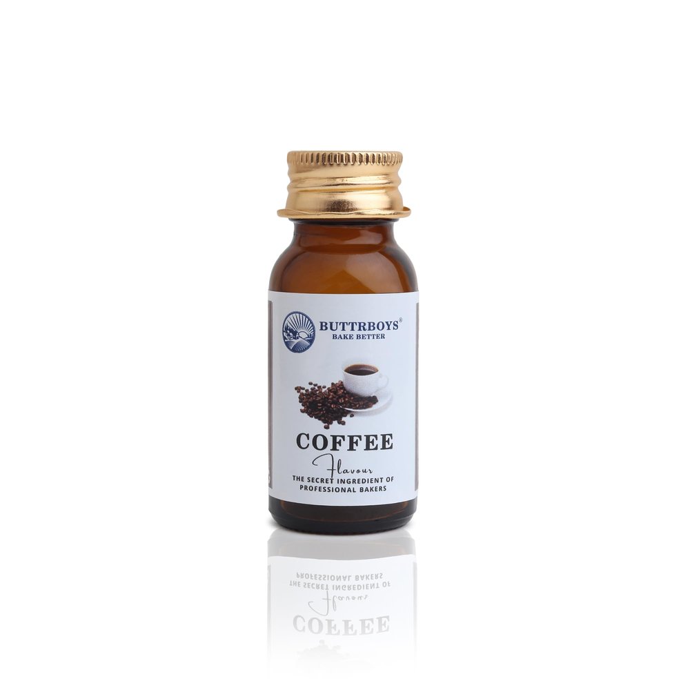 Buttrboys Flavour, Enhances the taste of Cakes, Cookies, Cupcakes & Desserts Coffee Flavour, 20ml