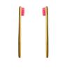 Aroma Hands Kids Bamboo Toothbrush Soft Bristles Suitable for Sensitive Gums, Anti-Plaque & Anti-bacterial Pack of 2 view 2