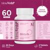 Menoveda Asaya Menopause Supplements For Women Over 30 | For Nourished and Healthy Skin Radiance, Nails And Hair | Reduces Dryness, Hair Fall and Fine Lines | Made with Neem, Gudichi, Shatawari, Haldi and more - 60 Tablets (Pack of 1) view 4