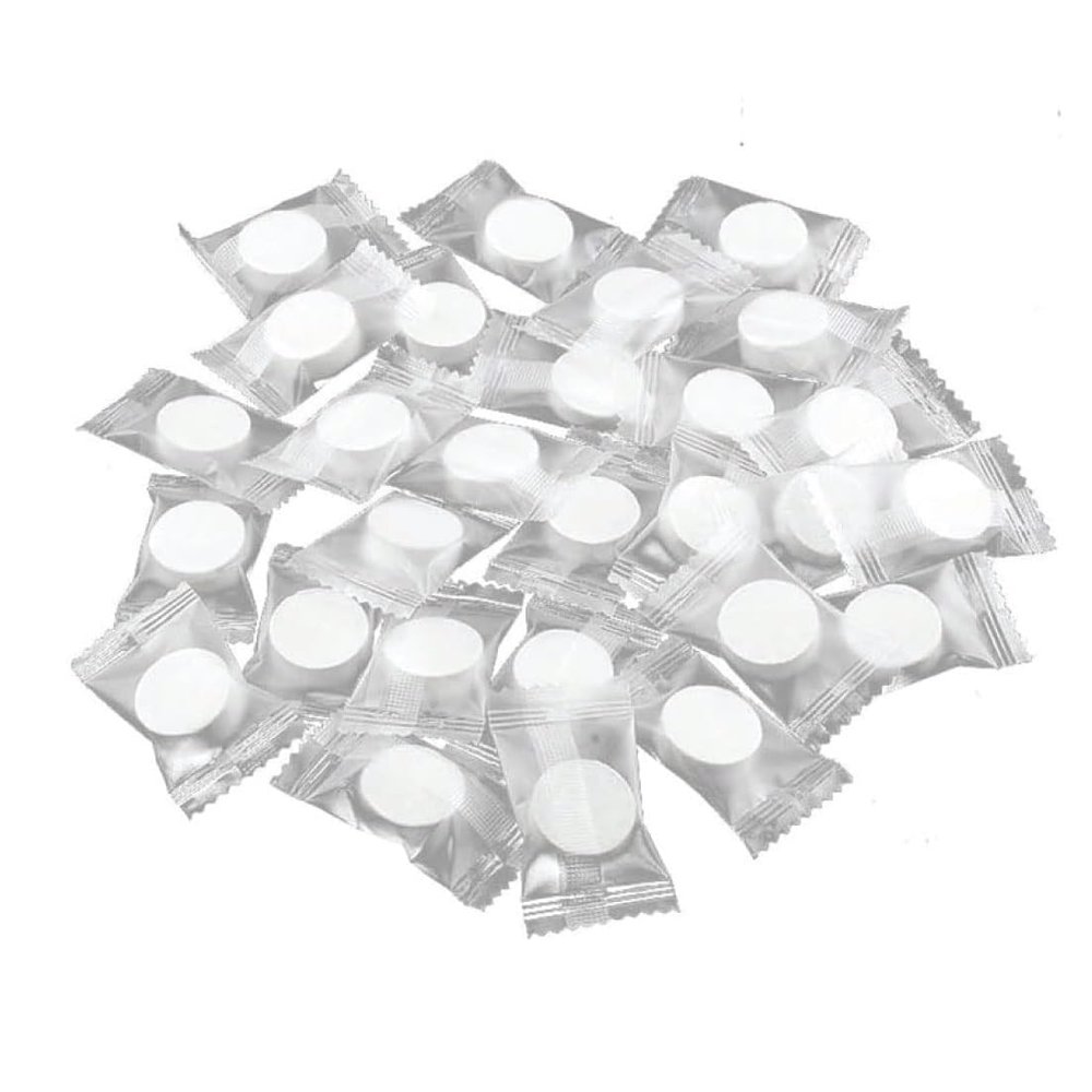 2V BROTHERS Outdoor Travel Magic Tablets Tissue Disposable Coin Napkin Tissues Paper (25)