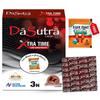 AZISTA Dasutra Max Pleasureted Condoms For Men|5 In 1 Multi-Textured Lubricated Condoms|Enhanced Pleasure For Both(Chocolate,3 Count(Pack Of 5)) view 1
