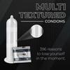 AZISTA Dasutra Max Pleasureted Condoms For Men|5 In 1 Multi-Textured Lubricated Condoms|Enhanced Pleasure For Both(Chocolate,3 Count(Pack Of 5)) view 3