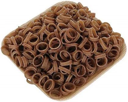 APLENTY Crunchy Onion Rings Fryums Papad with Tastemaker - 400g | Healthy Snacks | Fry Or Microwave | Lord of The Ring Shape (400g)
