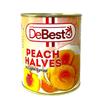 De Besto Imported Peach Halves 800g view 1