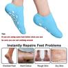 ANKZWEE Silicon Socks Heel for Crack (1 Pair) Spa Gel Socks for Women and Men, Feet Protector Crack Heel Repair Socks with Moisturizing Natural Oil and Vitamin E Repair Dry Cracked Feet & Soften Skin Multicolor view 4