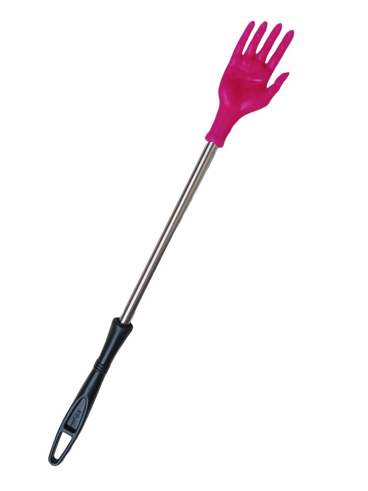 14 Inch Steel Pipe Stick Back Massager Back Scratcher, Khujli Stick for Men, Women and Kids Multicolor