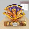 SFU E Com Assorted Chocolate Gift Hamper | Chocolate Gift For Birthday, Anniversary, Valentine, Diwali, Rakhi, New Year | 012 view 1