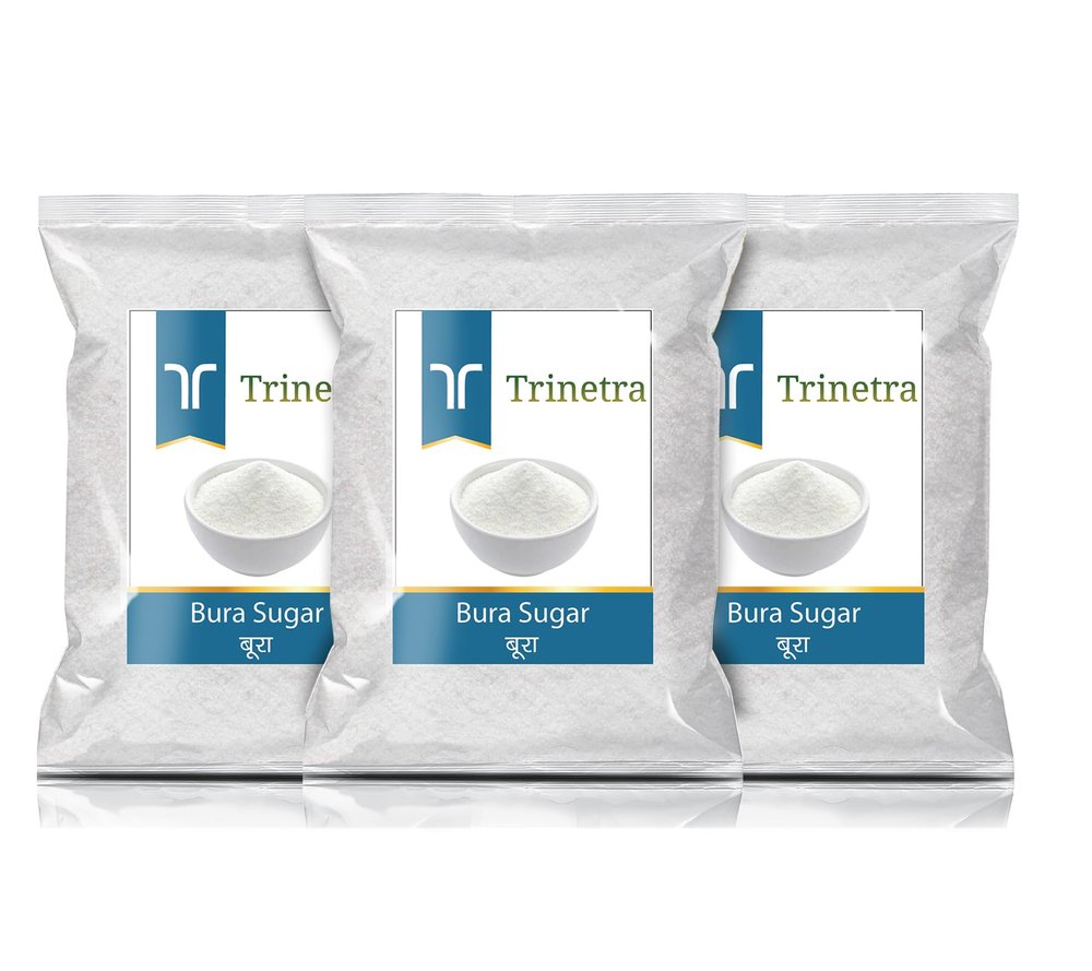 Trinetra Bura (Powdered Sugar) | For Mithai & Everyday Use | 1.5kg (3 x 500g)