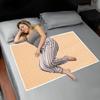 ADBENI HOME Jacquard Cotton Incontinence Bedding Protector | Waterproof, Washable & Reusable Sheet | Absorbent Mattress Pad for Women | Extra Protection for Restful Nights| 55x39 Inch Gold view 1