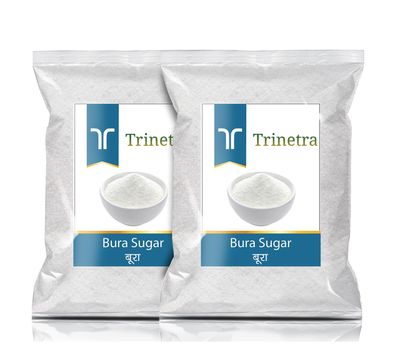 Trinetra Bura (Powdered Sugar) | For Mithai & Everyday Use | 2kg (2 x 1kg)
