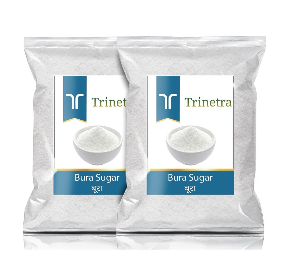 Trinetra Bura (Powdered Sugar) | For Mithai & Everyday Use | 2kg (2 x 1kg)