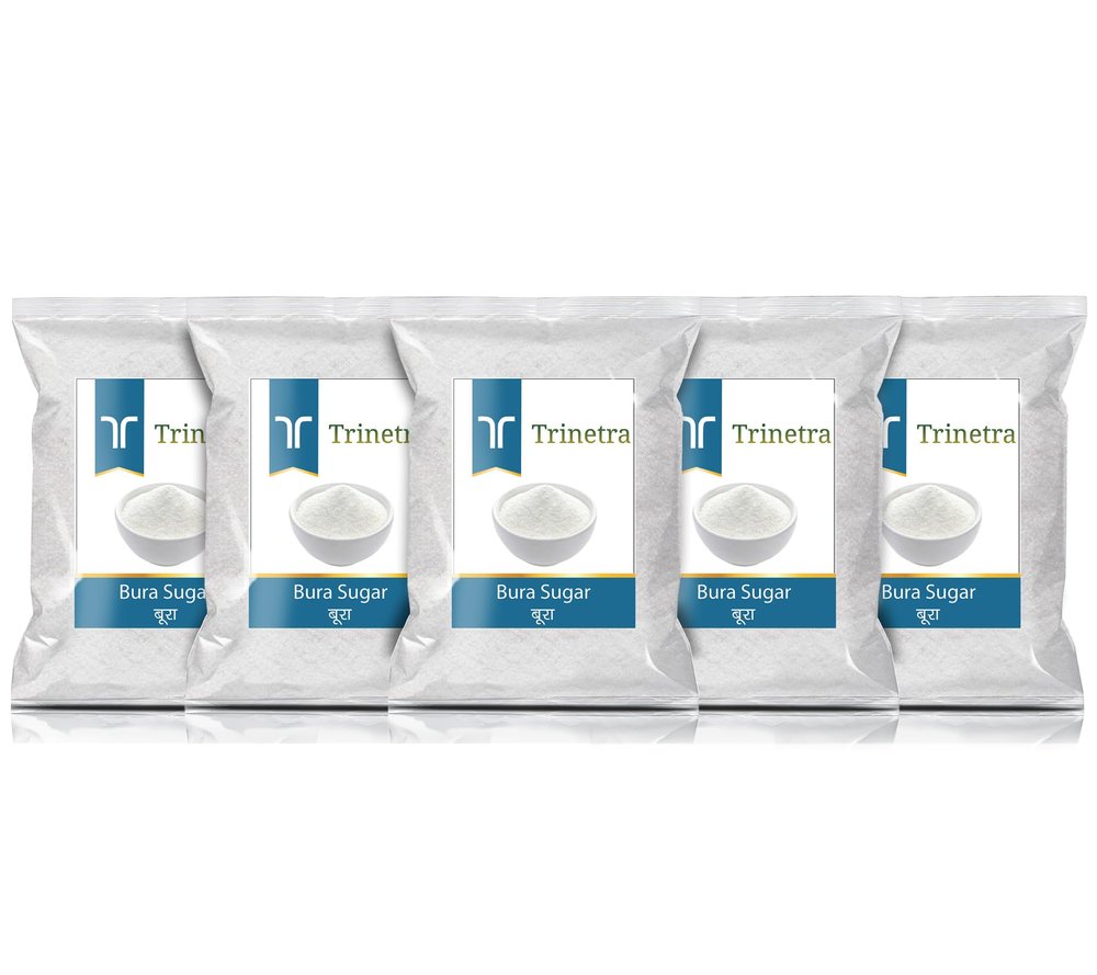 Trinetra Bura (Powdered Sugar) | For Mithai & Everyday Use | 5kg (5 x 1kg)