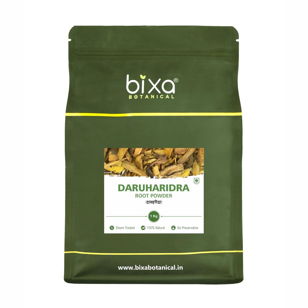 Daruharidra Powder 1kg (DaruHaldi/Berberis Aristata | Berberry Root) Supports Healthy Liver and Kidney Functions Bixa Botanical