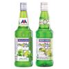 Manama Lime and Mint Mojito Syrup and Green Apple Mojito Syrup, 500ML Each, Mixer for Mocktails, Cocktails, Drinks, Juices, Beverages, Pack of 2 view 1