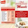 YUM YUM Crunchy Muesli: 41% Fruits, Nuts & Seeds - 750g | High Protein Breakfast Cereal with Almonds, Raisins, Cranberries, Papaya, Pumpkin Seeds | 32% Fiber, Whole Grain, No Preservatives view 2