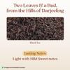 1868 by TATA Tea Darjeeling Rare Wonder Tea Bags (15 Count), Pure Darjeeling Black Tea, Hand Rolled, Whole Loose Leaf Tea, Second Flush, Muscatel Flavour, From House of TATA view 2