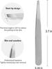 Eyebrow Hair Removal Tweezer, Stainless Steel Tweezer Professional Eyebrow & Facial Hair Remover Tool for Women and Men No Gaps Hair Plucker (Pack of 2) view 2