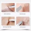 Eyebrow Hair Removal Tweezer, Stainless Steel Tweezer Professional Eyebrow & Facial Hair Remover Tool for Women and Men No Gaps Hair Plucker (Pack of 2) view 3