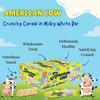 Hugs American Cow White Chocolate Cereal Bar | Oat Chocolate, Milky White Chocolates Box for Healthy Snacking (30 pcs) view 4