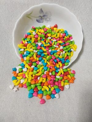 Chocopops Dry Fruits Sugar Candy Assorted Shapes |Multicolor|400 grms|Heart Shaped Candy For Kids| Assorted Shape Candy for Cake Decoration-Multicolor