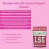 Amritalaya LSG - Lactation Support Granules - Enhances postpartum well-being by improving breast milk, maintaining hormonal balance, supporting uterine healing, aiding in fat burning. (Pack of 2) view 2