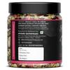 FROZEN NUTS Natural Premium Healthy Trail Mix- 1 KG Jar Pack | Almonds, Cashew, Black Raisins, Green Raisins, Sunflower, Pumpkin Seeds & Flax Seeds | Healthy Mixed Dry Fruits & Nuts view 2