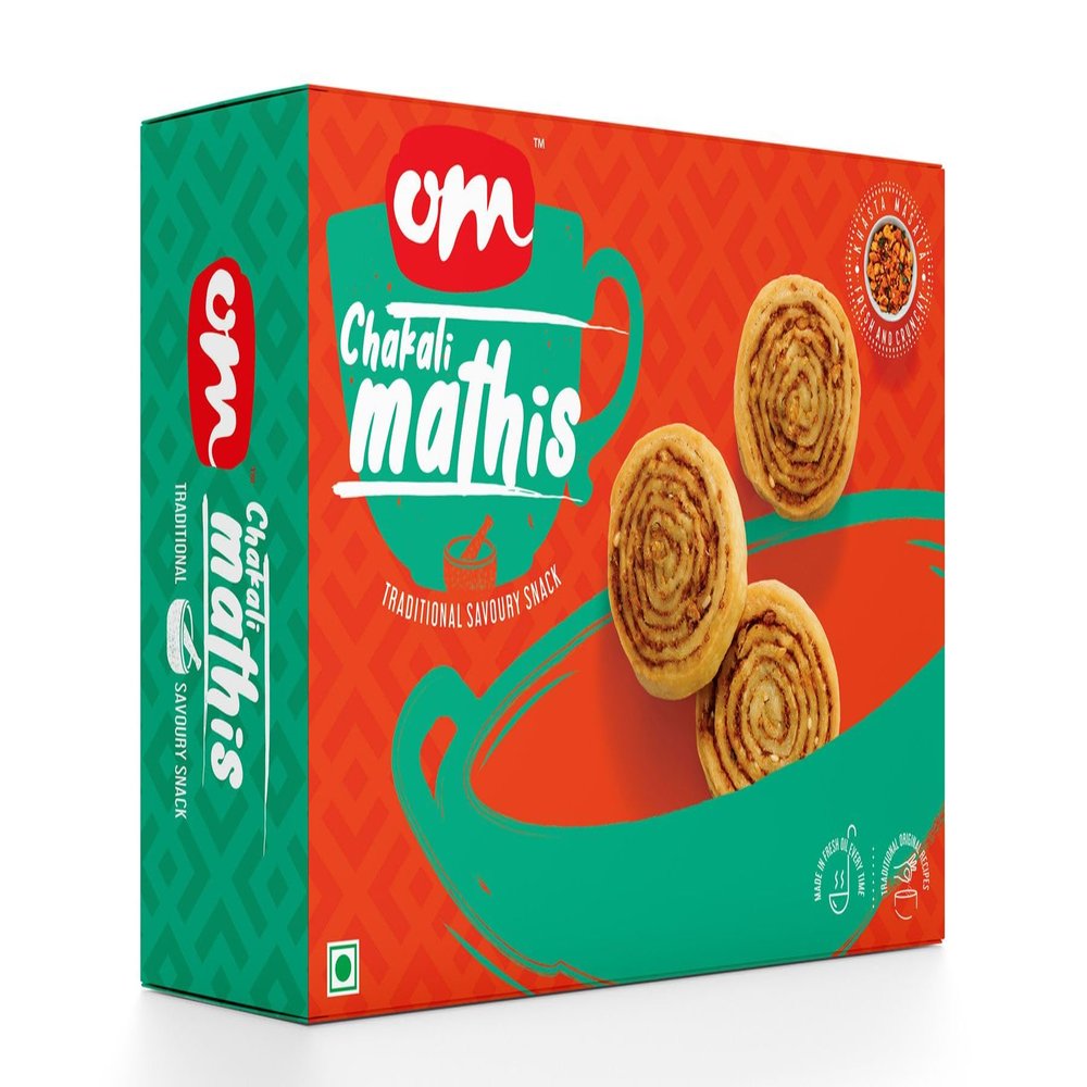 Om Sweets & Snacks Mathi | Chakali Mathis 500g