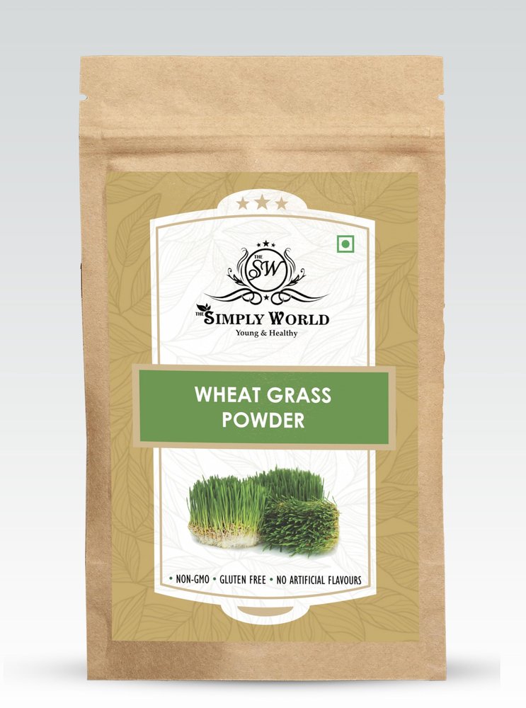 100% Organic Wheat Grass, Organic Wheatgrass Powder for Energy, Immunity Support & Detoxification - (100g Veg Powder)